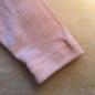 Preview: Langarm Unterhemd Wolle - Seide, apricot